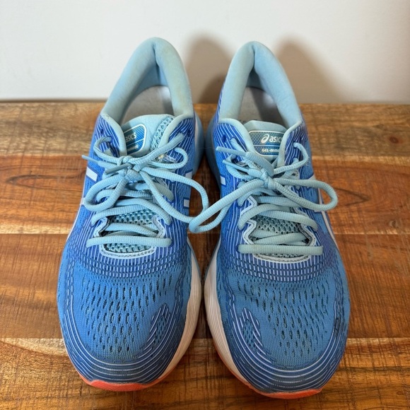 ASICS Women's Blue Running Shoes, Size 10 - Picture 3 of 8
